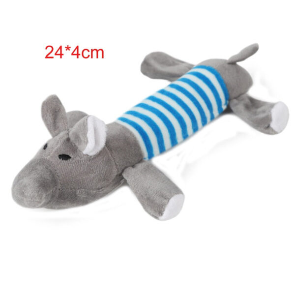 1pc Plush Dog Toys Squeaky Bone Ice Cream - Image 11