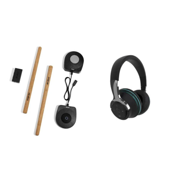AeroBand PocketDrum 2 PLUS  Somatosensory Digital Electronic Air Drum Stick Set Drumsticks & Foot Pedals & Bluetooth Adapter - Image 9