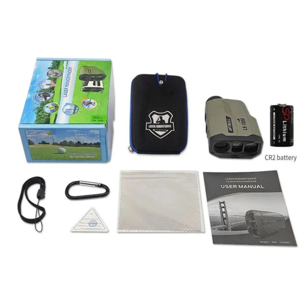 ARTBULL Golf Laser Rangefinder 1000M 650M Telescope with Flag-Lock Slope Pin Distance Meter for Hunting Monocular - Image 8