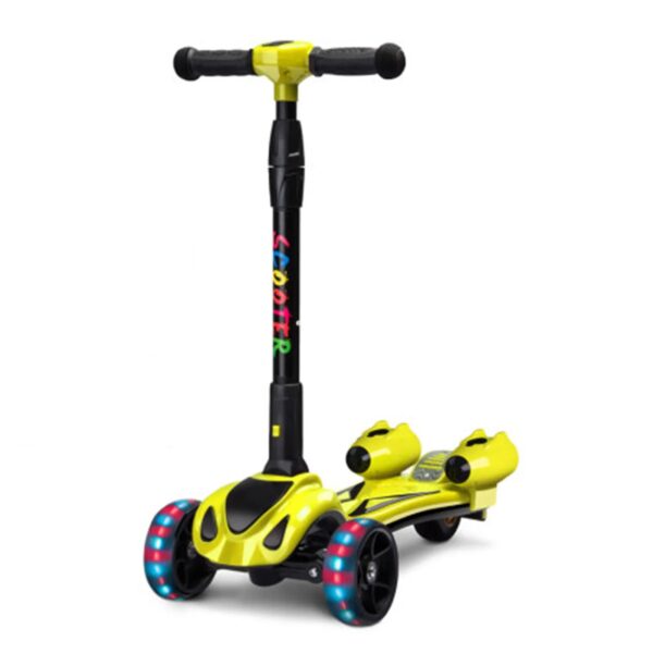 Folding Adjustable Kick Scooters for Kids, 3 Wheel Electric Light Spray, Children's Foot Scooters, High Quality - Image 14