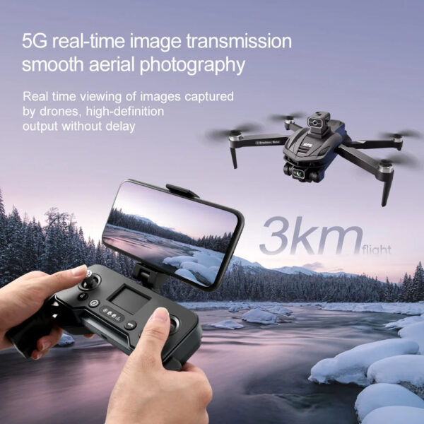 For Xiaomi V168 Drone 8K 5G GPS Professional HD Aerial Photography Dual-Camera Omnidirectional Obstacle Avoidance Drone Original - Image 7