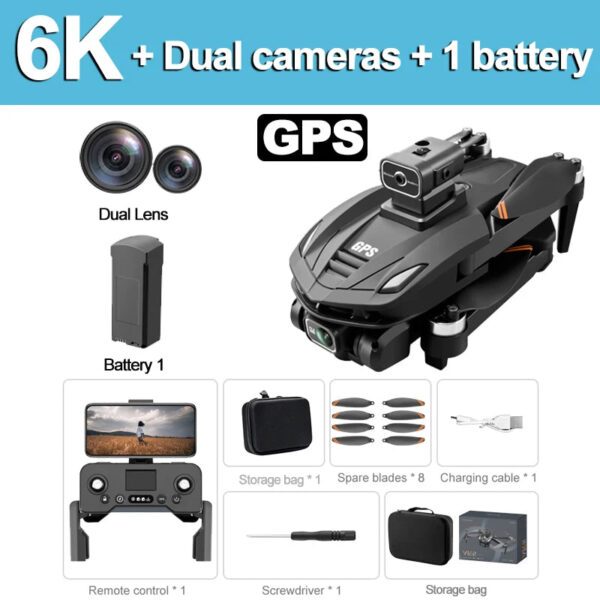 For Xiaomi V168 Drone 8K 5G GPS Professional HD Aerial Photography Dual-Camera Omnidirectional Obstacle Avoidance Drone Original - Image 8