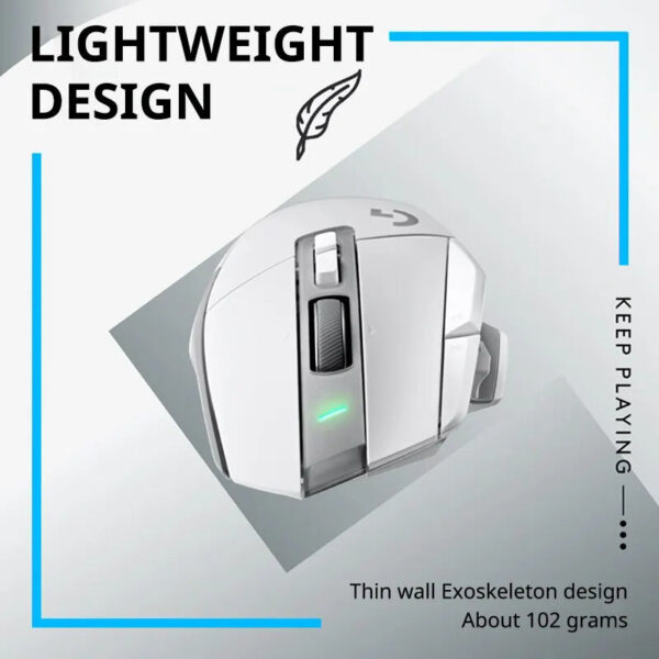 Logitech (G) G502 X Advanced Edition New Optical-mechanical Hybrid Micro HERO Engine Gaming Mouse - Image 5