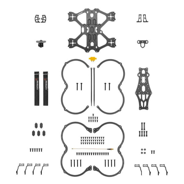 Lumenier QAV-PRO Mini Whoop 3.5 Frame Kit 3.5inch Propeller Accessory Base Quadcopter Frame FPV Freestyle RC Racing Drone - Image 8