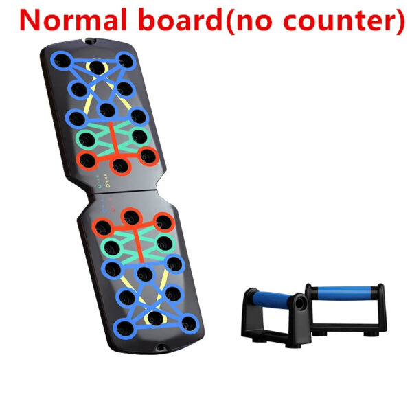 Multi-Function Counting Push-Up Rack Board - Fitness Stand & Abdominal Muscle Trainer - Image 2