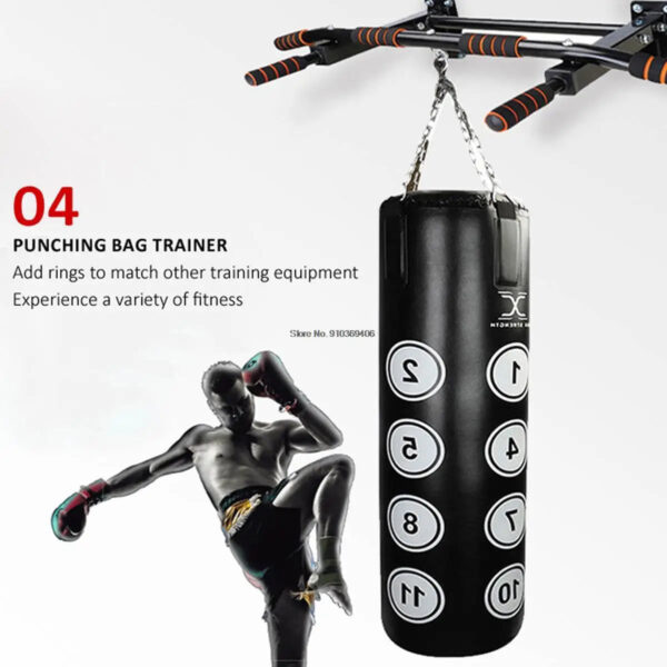 Multifunctional Wall-Mounted Pull-Up & Parallel Bars Fitness Equipment for Adults - Image 8