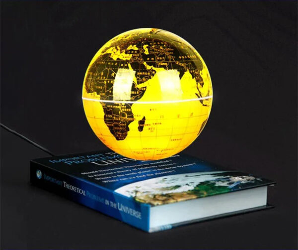 New Book Shape Magnetic Levitating Lamp 8Inch Floating Luminous Earth Globe World Map School Use Festival Gift Home Office Decor - Image 12
