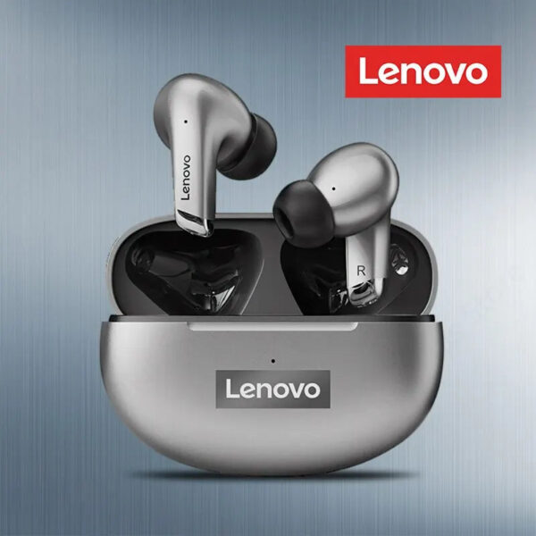Original Lenovo LP5 Wireless Bluetooth Earbuds HiFi Music Earphones Headphones Sports Waterproof Headset With Mic Earbuds New - Image 3