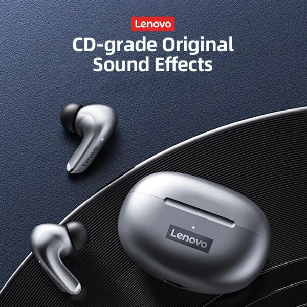 Original Lenovo LP5 Wireless Bluetooth Earbuds HiFi Music Earphones Headphones Sports Waterproof Headset With Mic Earbuds New - Image 5