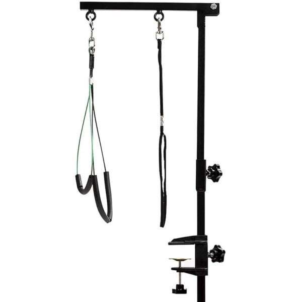 Adjustable Foldable Pet Grooming Table Arm with Sling - Image 3