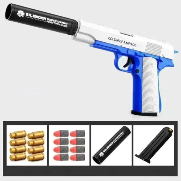 Safe Toy Gun For Kids Shell Ejecting Soft Bullet Toy Guns Pistol Dropshipping Shopify Tiktok Toys - Image 6