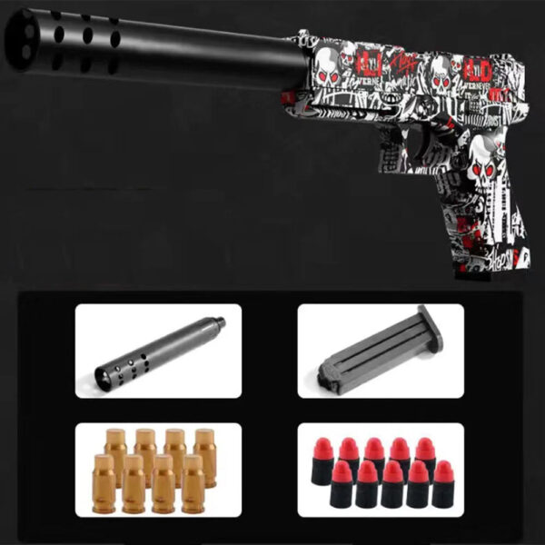 Safe Toy Gun For Kids Shell Ejecting Soft Bullet Toy Guns Pistol Dropshipping Shopify Tiktok Toys - Image 8