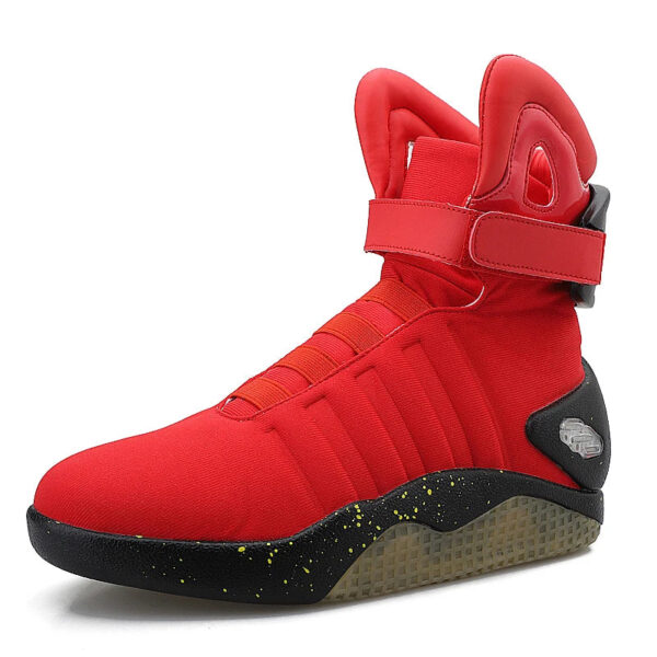 UncleJerry New Led Boots for Men,Women,USB Rechargeable Glowing Shoes Man Winter Boots Party Shoes Cool Soldier Boots - Image 2