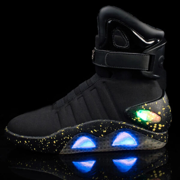 UncleJerry New Led Boots for Men,Women,USB Rechargeable Glowing Shoes Man Winter Boots Party Shoes Cool Soldier Boots - Image 11