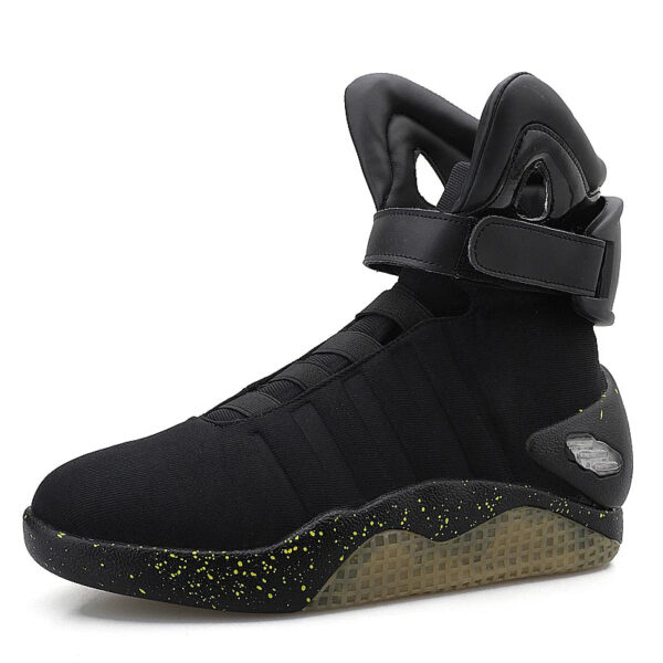 UncleJerry New Led Boots for Men,Women,USB Rechargeable Glowing Shoes Man Winter Boots Party Shoes Cool Soldier Boots - Image 3