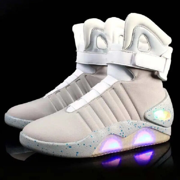 UncleJerry New Led Boots for Men,Women,USB Rechargeable Glowing Shoes Man Winter Boots Party Shoes Cool Soldier Boots - Image 6